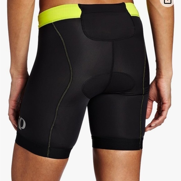 Pearl Izumi Lime Green Black Bicycle Select Tri Shorts Women’s Size XL - Picture 2 of 15